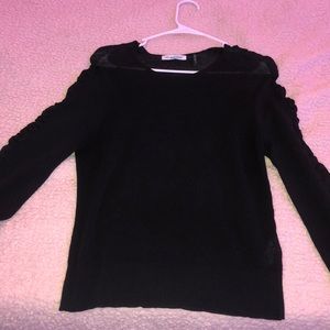 authentic helmut lang black long sleeve